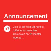 INSTAGRAM LIVE - PRESENTER AGENT